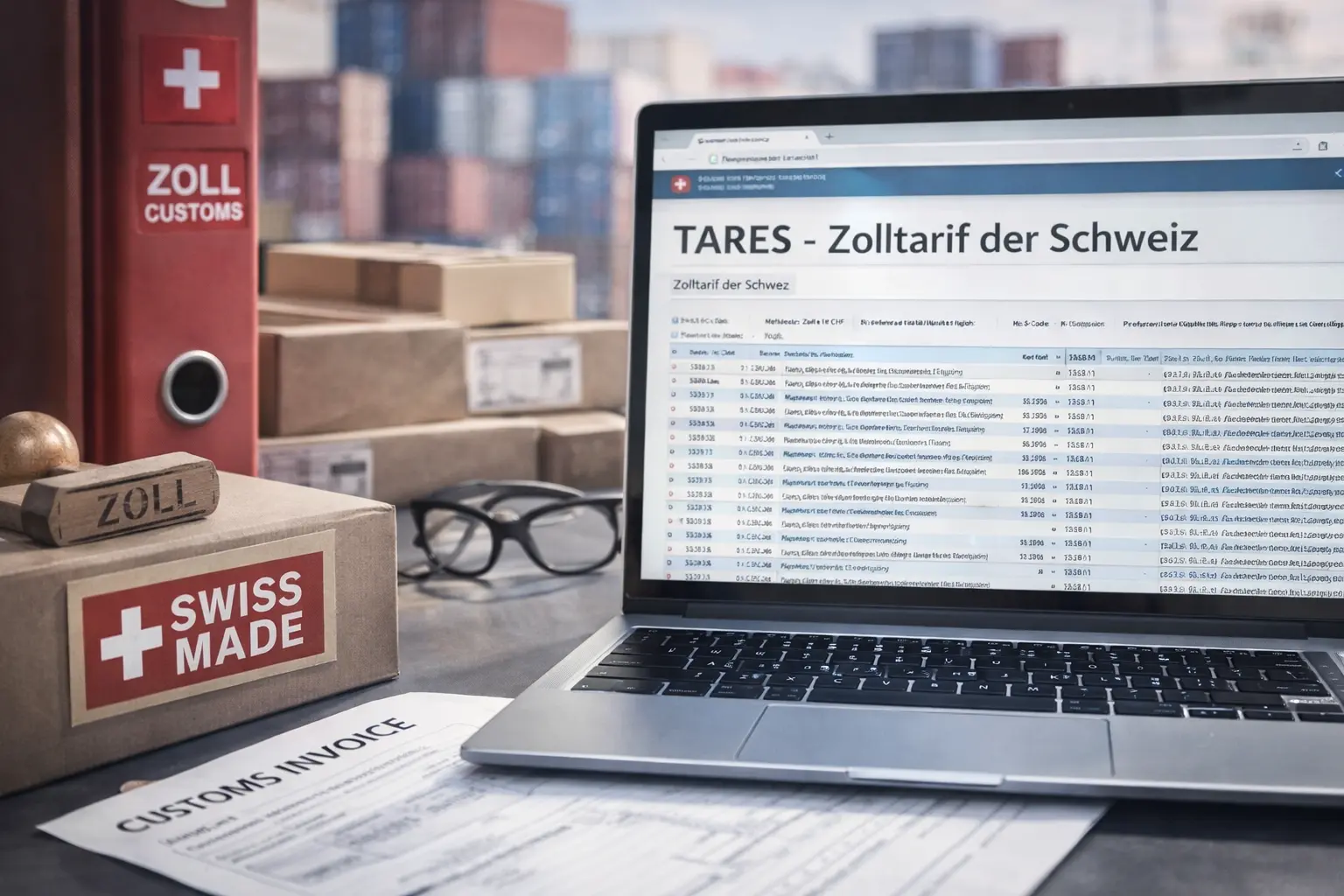 Anpassung Zolltarif der Schweiz TARES BAZG