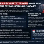 IEEPA-Rückerstattungen in den USA: Droht ein logistischer Engpass?