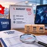 Was sich per 1. August 2026 im TARES ändert — Rückblick auf alle Schweizer Zolltarif-Updates 2026 und Ausblick HS 2028