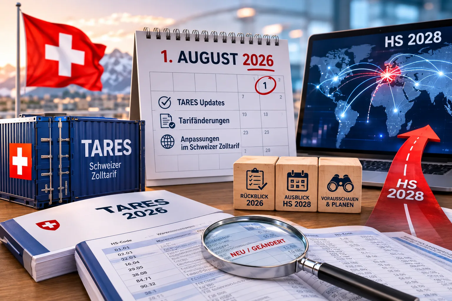 Tares, Zolltarif Schweiz BAZG