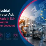 EU Industrial Accelerator Act: Was «Made in EU» für Schweizer Zulieferer bedeutet