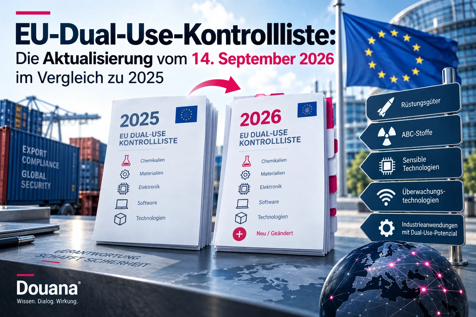 Exportkontrolle von Dual Use Gütern