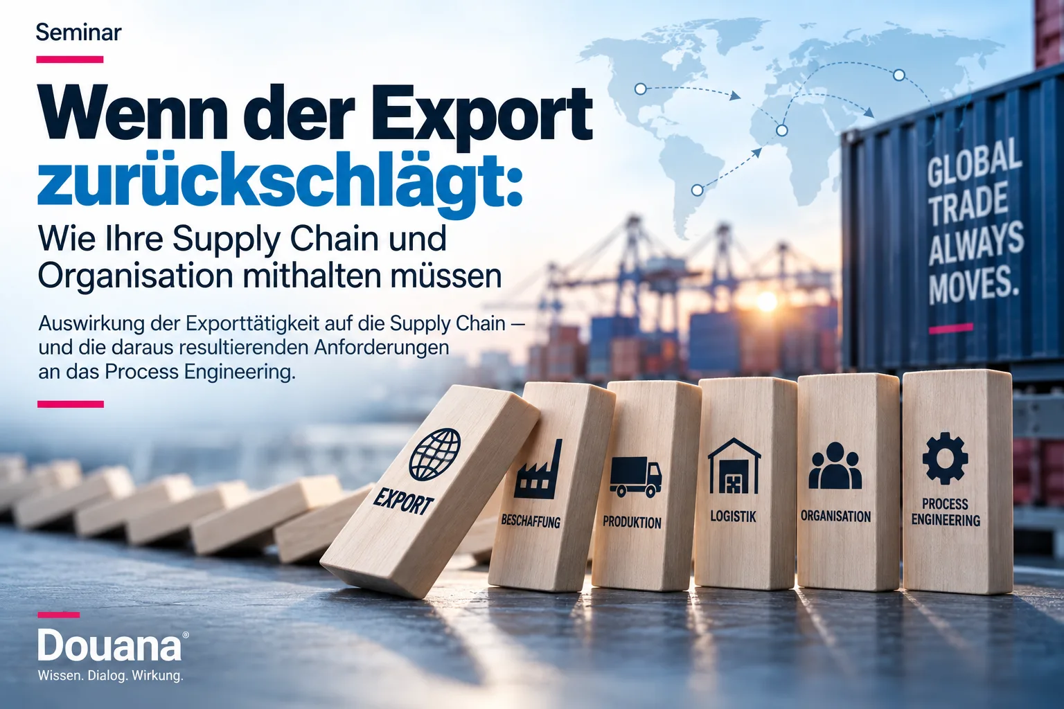 Seminar Auswirkung der Exporttätigkeit auf die Supply Chain und Process Engineering
